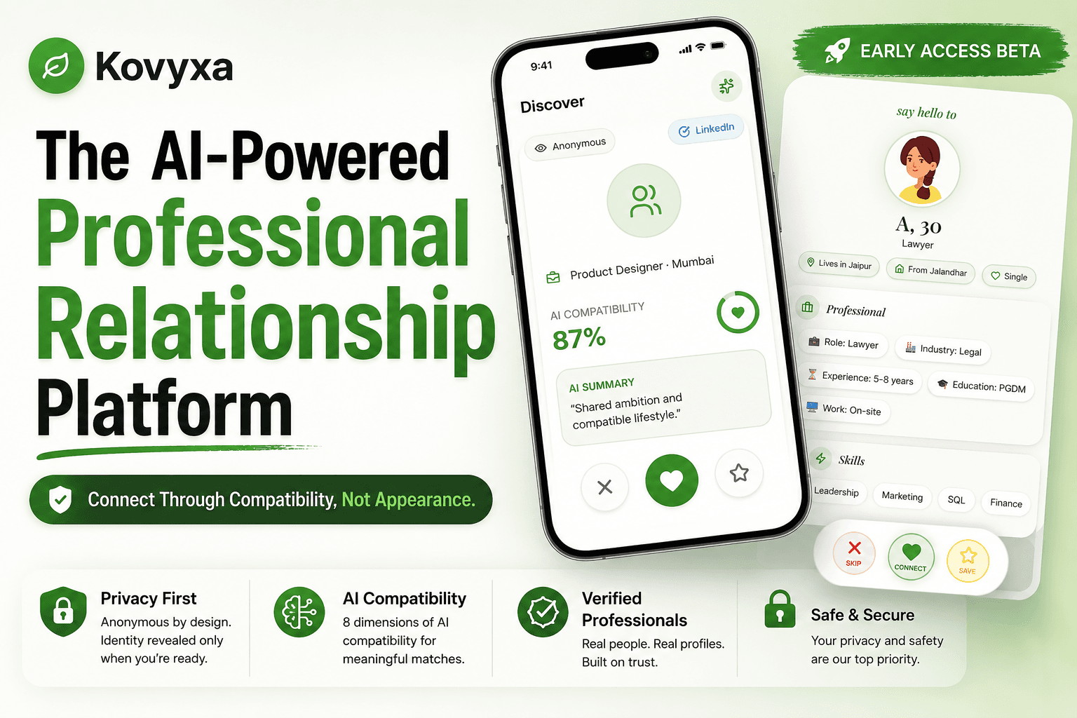 Kovyxa - AI-Powered Professional Relationship Platform